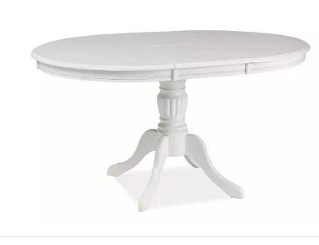 Jedálenský stôl OLIVIA rozkladací biela